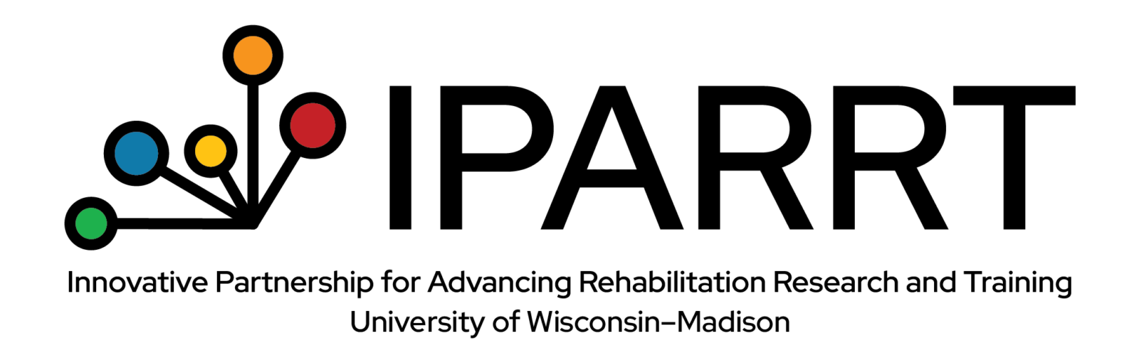 IPARRT logo. Innovative Partnership for Advancing Rehabilitation Research and Training, University of Wisconsin-Madison